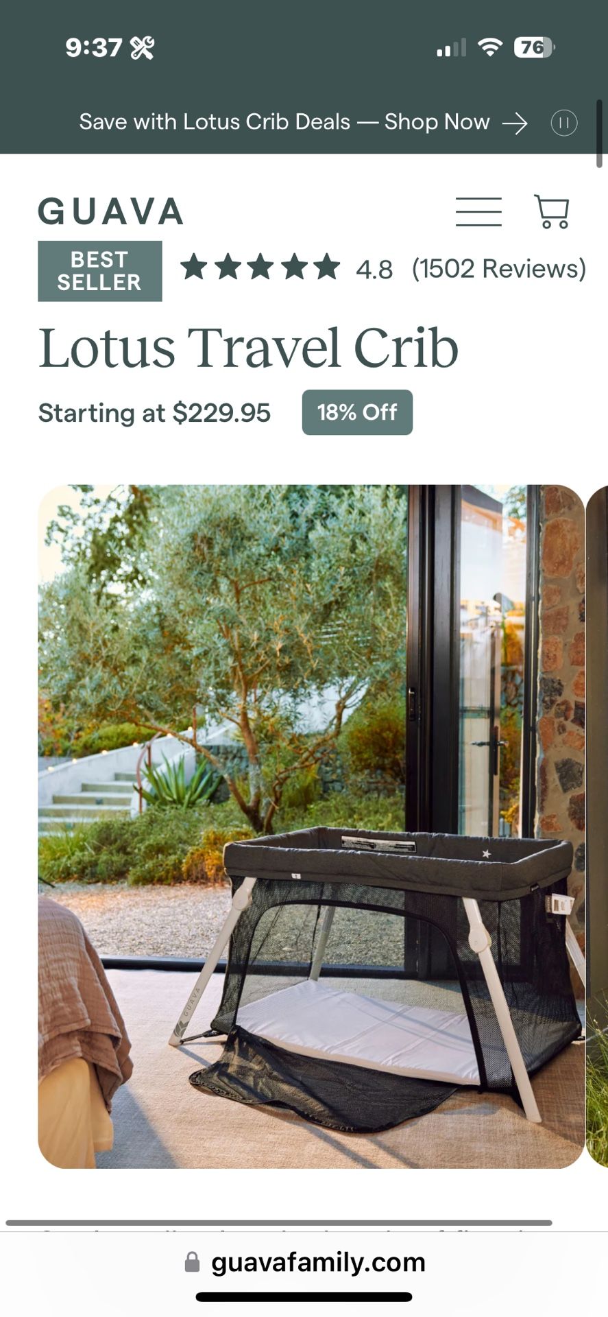 Portable Crib MUST go‼️