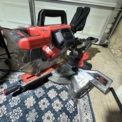 SKIL 12” Compound Miter Saw (3821-01) – Not Working, Great for Parts – New Blade Included
