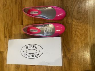 Steve Madden Flats Neon Pink 8