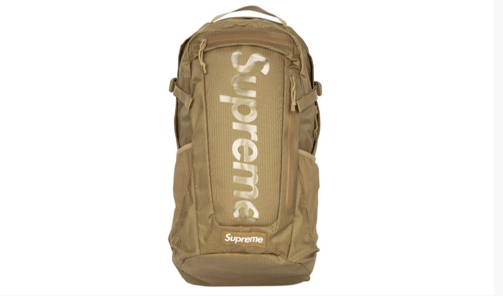 Tan Supreme SS21 Backpack