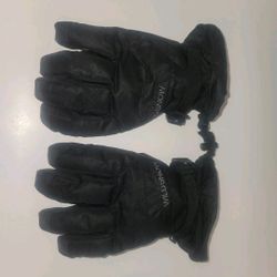 Ski Gloves wildsnow for Men Thermal Warm Waterproof Windproof Full Finger Gloves Snowsports for Cold Weather Winter Snowsports Sz M