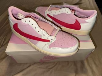 Travis Scott tropical pink Jordan 1 low