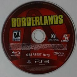 NEW BORDERLANDS PS3 SONY DISC