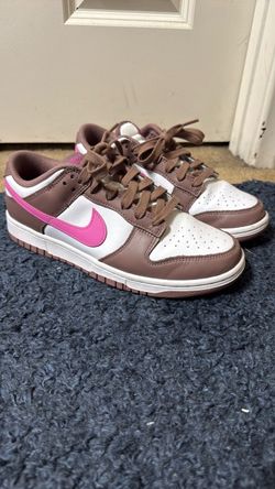 Nike dunks brown/pink sz 8.5 women