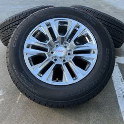 20” Chevy Silverado Tahoe Suburban GMC Yukon Sierra Denali LTZ Wheels Rims Tires