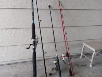 The Black 12ft  Fishing Pole Is the only left 