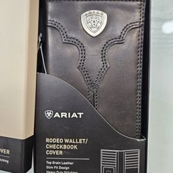 ARIAT Mens Leather Wallet NEW 