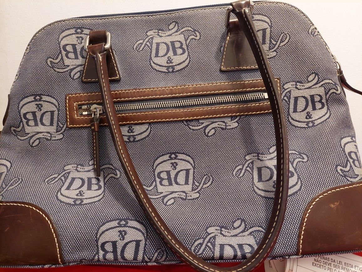 2-Vintage Dooney & Bourke satchels w dust bags