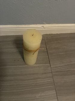 Pottery Barn Standing Candle 