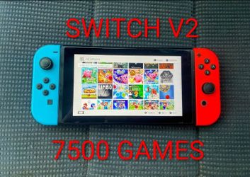 NINTENDO SWITCH V2 with 512GB and Over 7500 GAMES INCLUDED