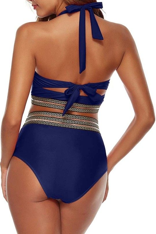 2 Piece Bikini Navy Large