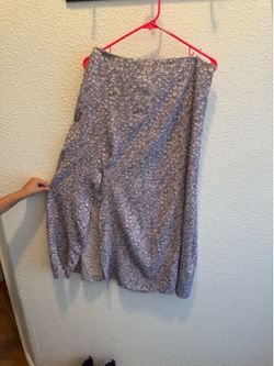 Flowers skirt size L