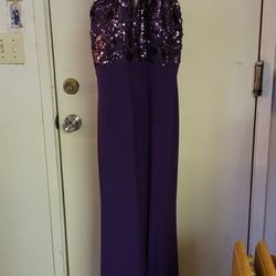 Purple Sequence Dress