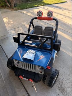 Power Hot Wheels Jeep Wrangler