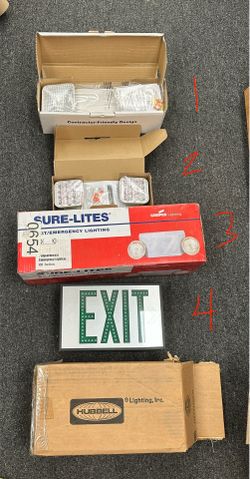 Exit signs