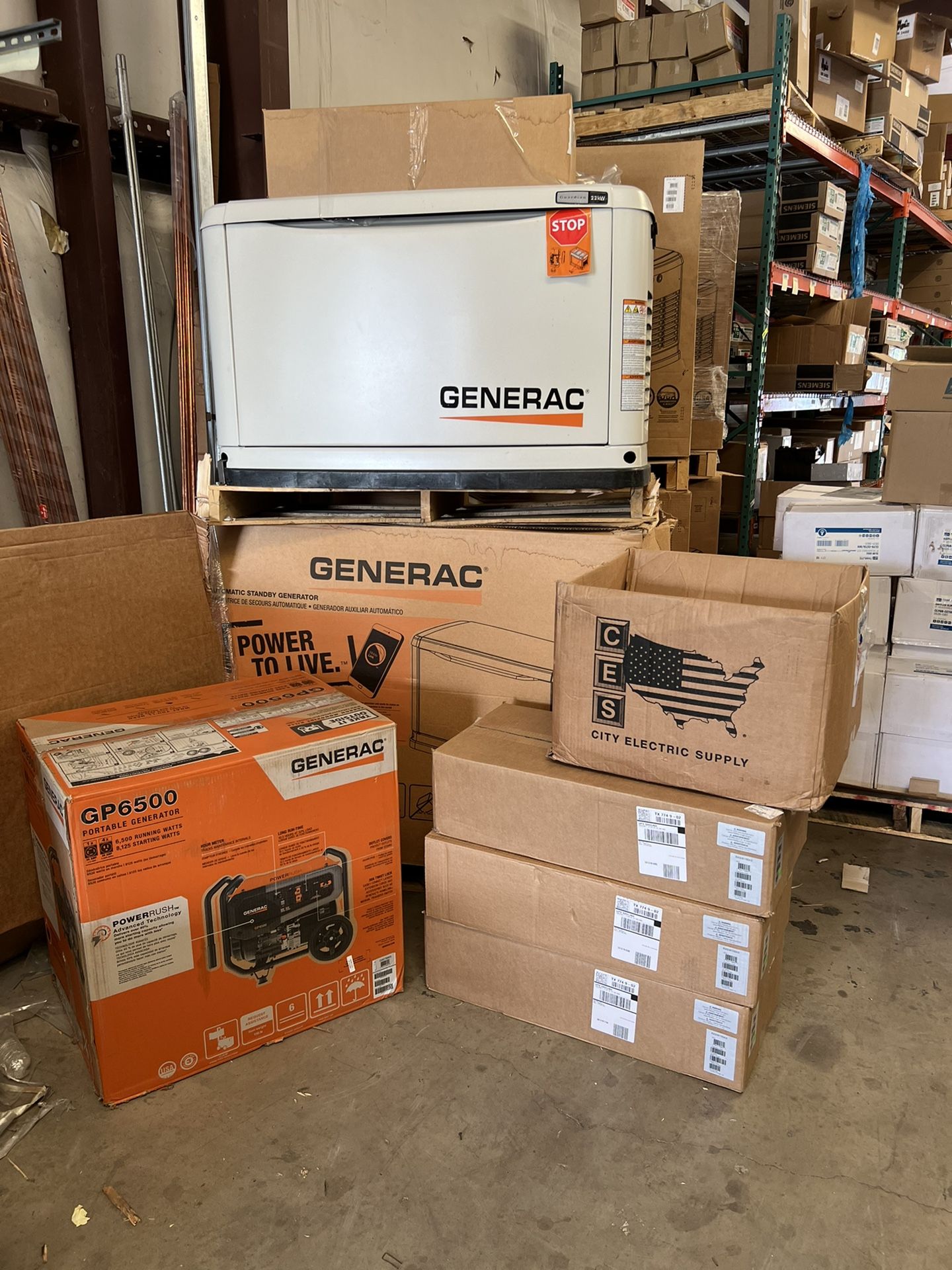 Generac Generators W/ 200amp ATS for Sale in Houston, TX OfferUp