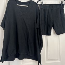 V neck Xl Shirt With Pockets