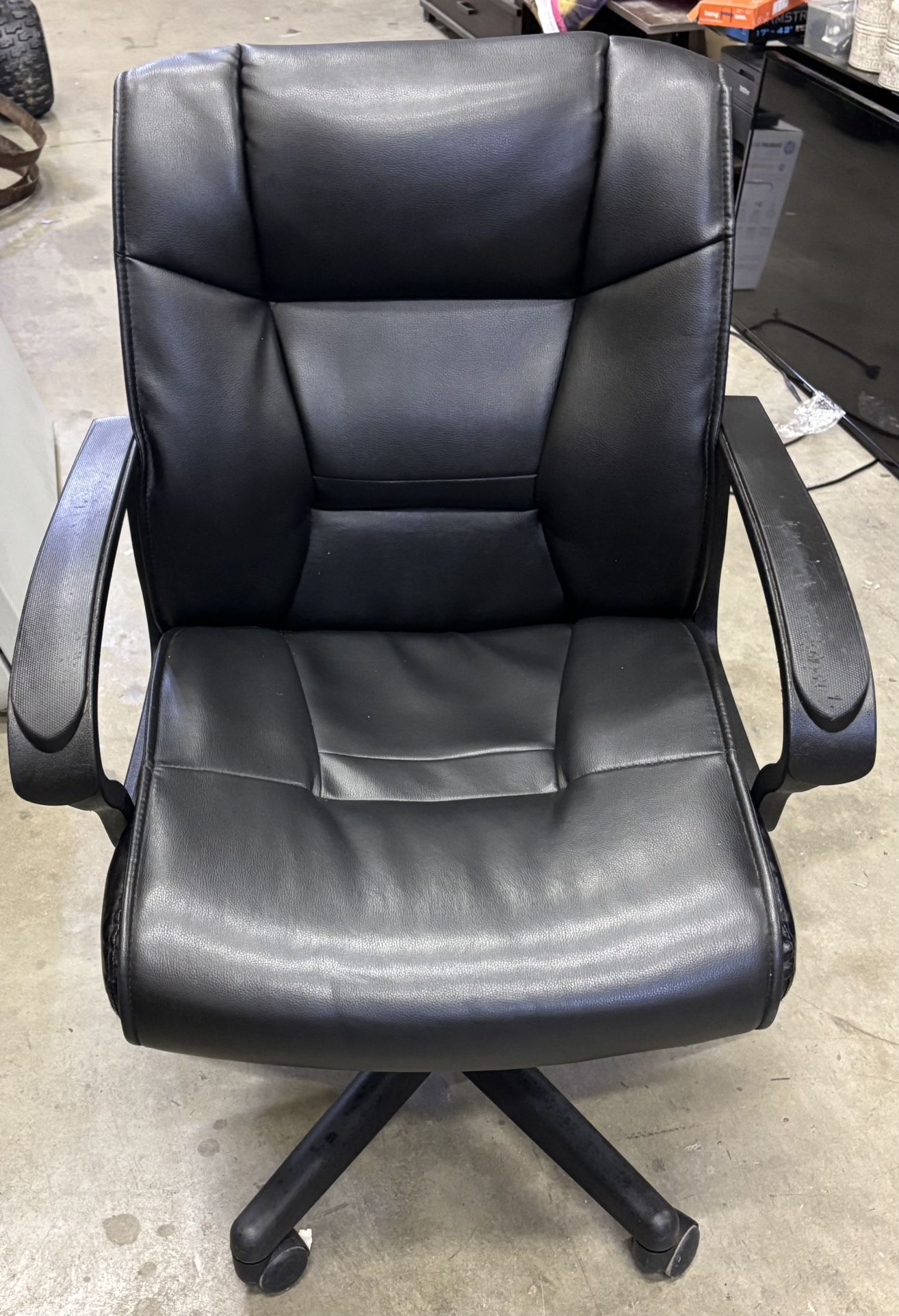 Bonded Leather Adjustable Office Chair