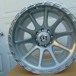 22X12 TIS Offroad Brushed/Silver Rims *8X6.5* *-44MM* *CHEVY* *DODGE* - $1,800 (Aurora)