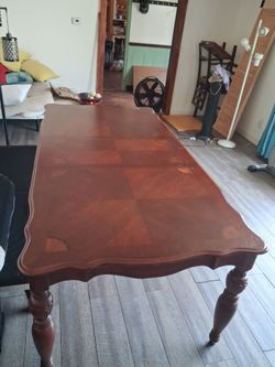 Mid-Size Rectangular Dining Table