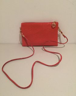 Red Crossbody Shoulder Bag