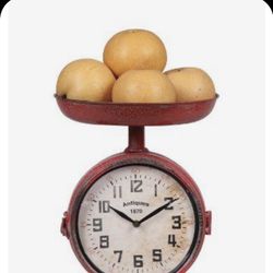 Metal double sided Clock Scale