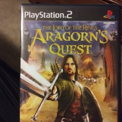 Ps2 Lord Of The Rings: Aragorns Quest