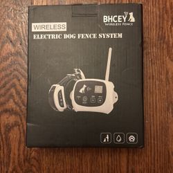 Wireless Dog Fence, 2024 Electric Fence System for Stubborn Dog, Wireless Dog Boundary Containment System, Rechargeable Collar,Large Signal Range of 8