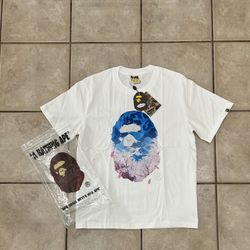 Bape Sakura Ape Head White