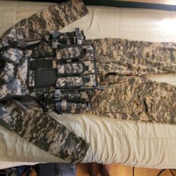 Full Camo Gear For Air Softing 