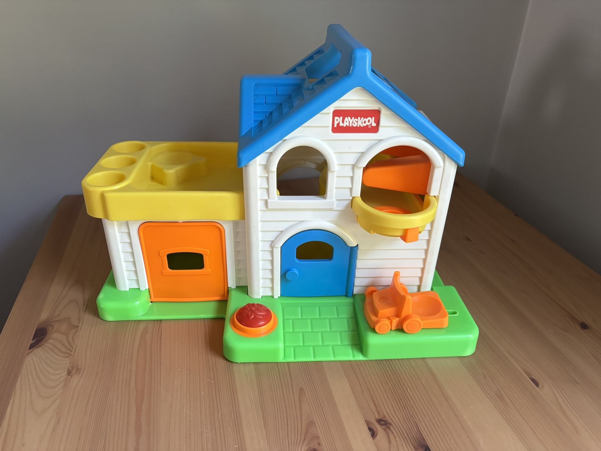 Vintage Playskool Weebles Doll House Family Home 1989 80s Nostalgia
