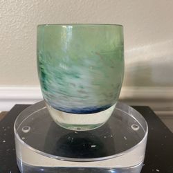 Glassybaby “Sunday”2740 Glass Votive Candle