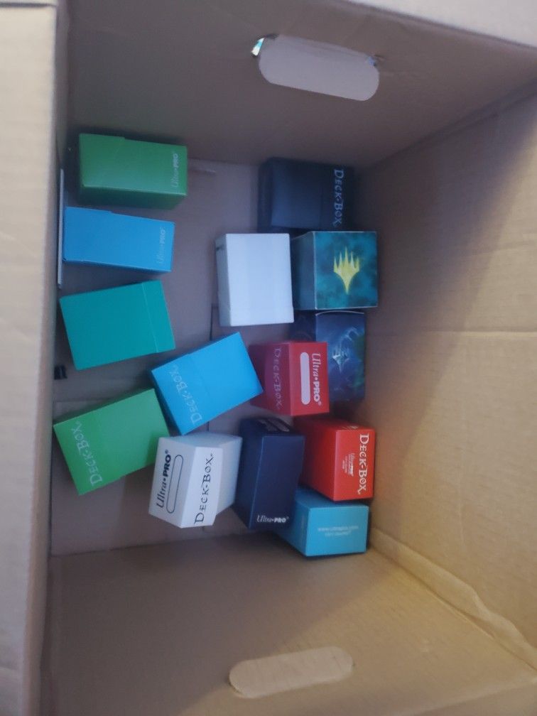 Empty Deck Boxes