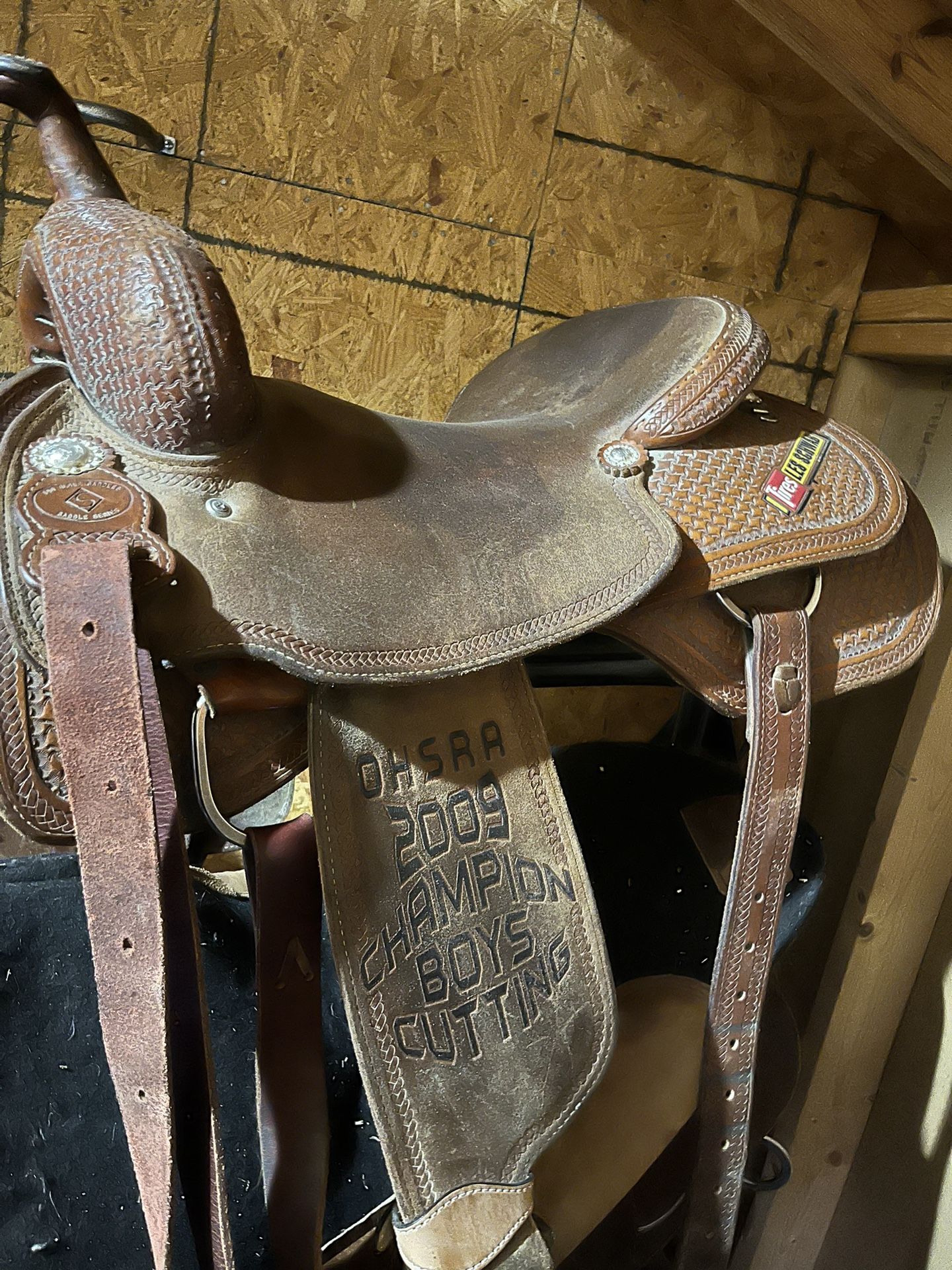 16” Tod Sloan Cutting Saddle