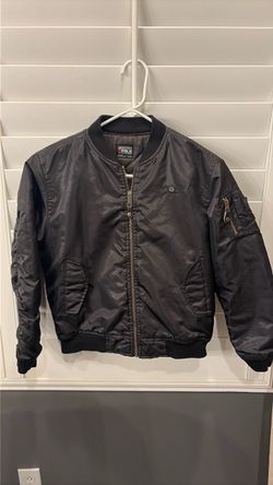 South Pole Black Bomber Jacket