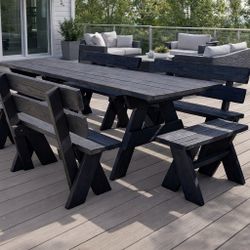 Custom Made Picnic And Garden Tables. 