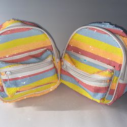 Flipping Sequin Mini Backpacks 