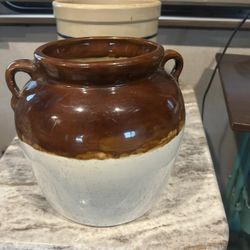 Vintage Bean Pot Without Lid