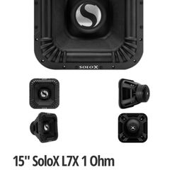 Kicker SoloX 15 Inch Subwoofer Dual 1ohm 