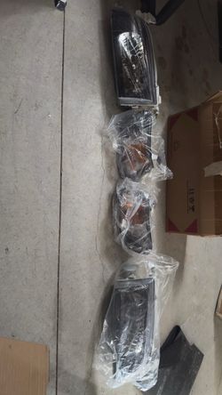 Faros delanteros y lámparas de esquina 4 piezas para Toyota Corolla