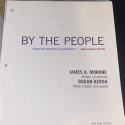 By The People Debating American Government 4th Edition