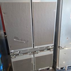 42” Dacor 4 door panel ready built in refrigerator