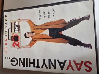 Say Anything 20th Anniversary Edition DVD - Used