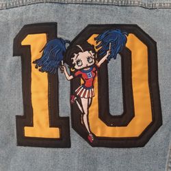 90's Betty Boop Jean Jacket