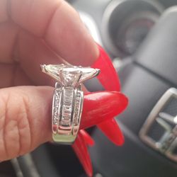 3.35 Carat  Marquis Diamond Ring