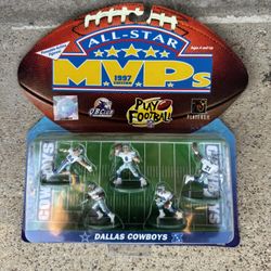 NEW! Dallas Cowboys All Star MVP's 1997 Edition NFL Football Action Figure Set
