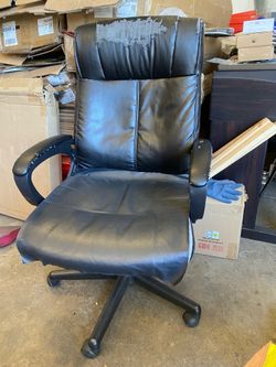 Used office chair height adjustment