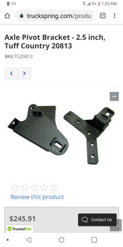 New ford Axle pivot relocation bracket
