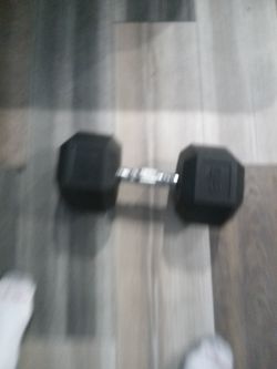 Single Dumbbell Used But In Perfect Condition