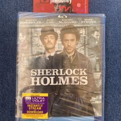 SHERLOCK HOLMES BLU RAY SEALED 